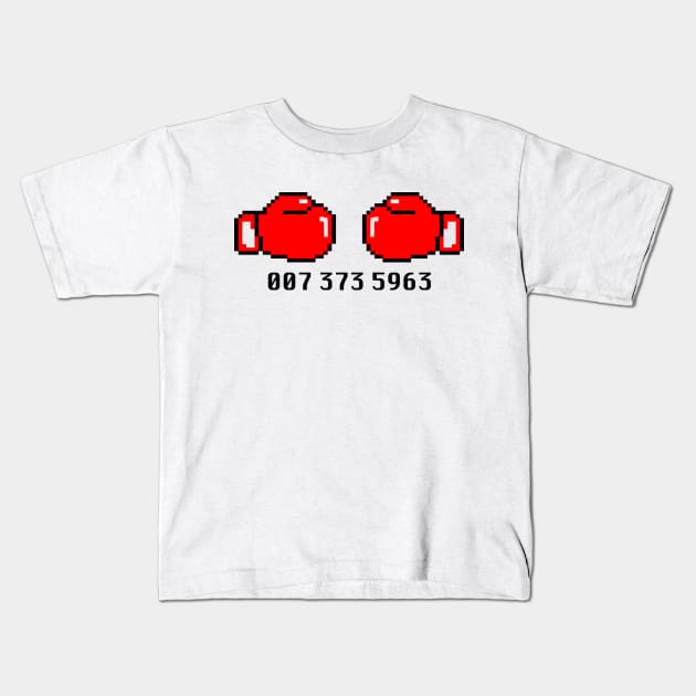 Punch-Out! Tyson Code Kids T-Shirt by BDN Tees